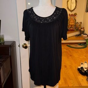 Torrid • Peasant Short-Sleeves Top